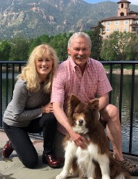 Ezzy & parents at the Broadmoor